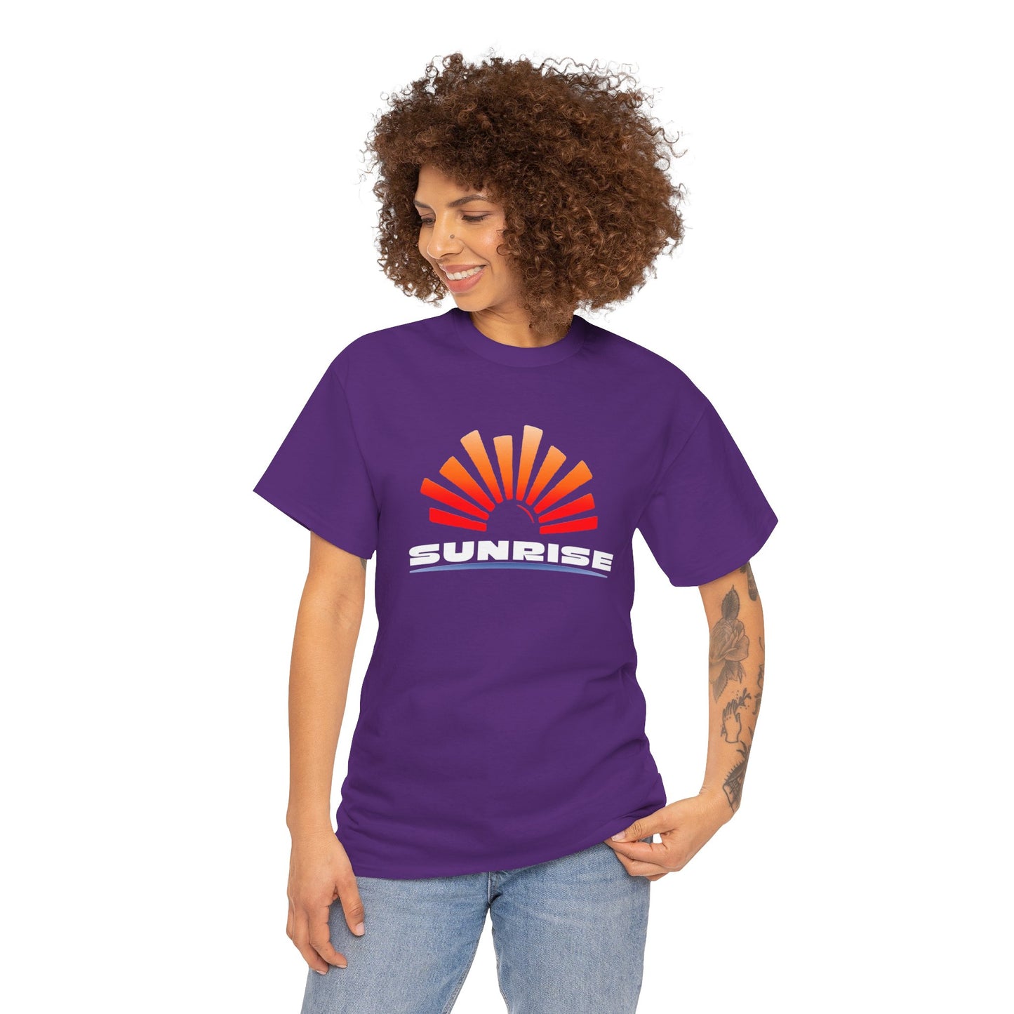 Sunrise 2024 Unisex Heavy Cotton Tee