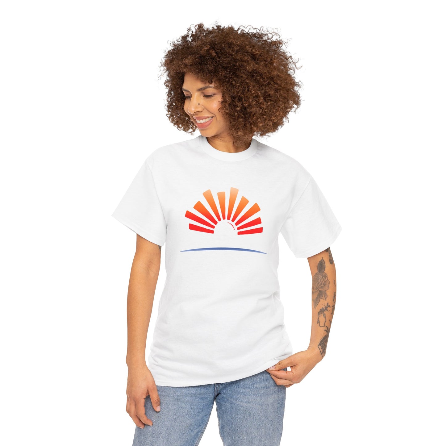 Sunrise 2024 Unisex Heavy Cotton Tee