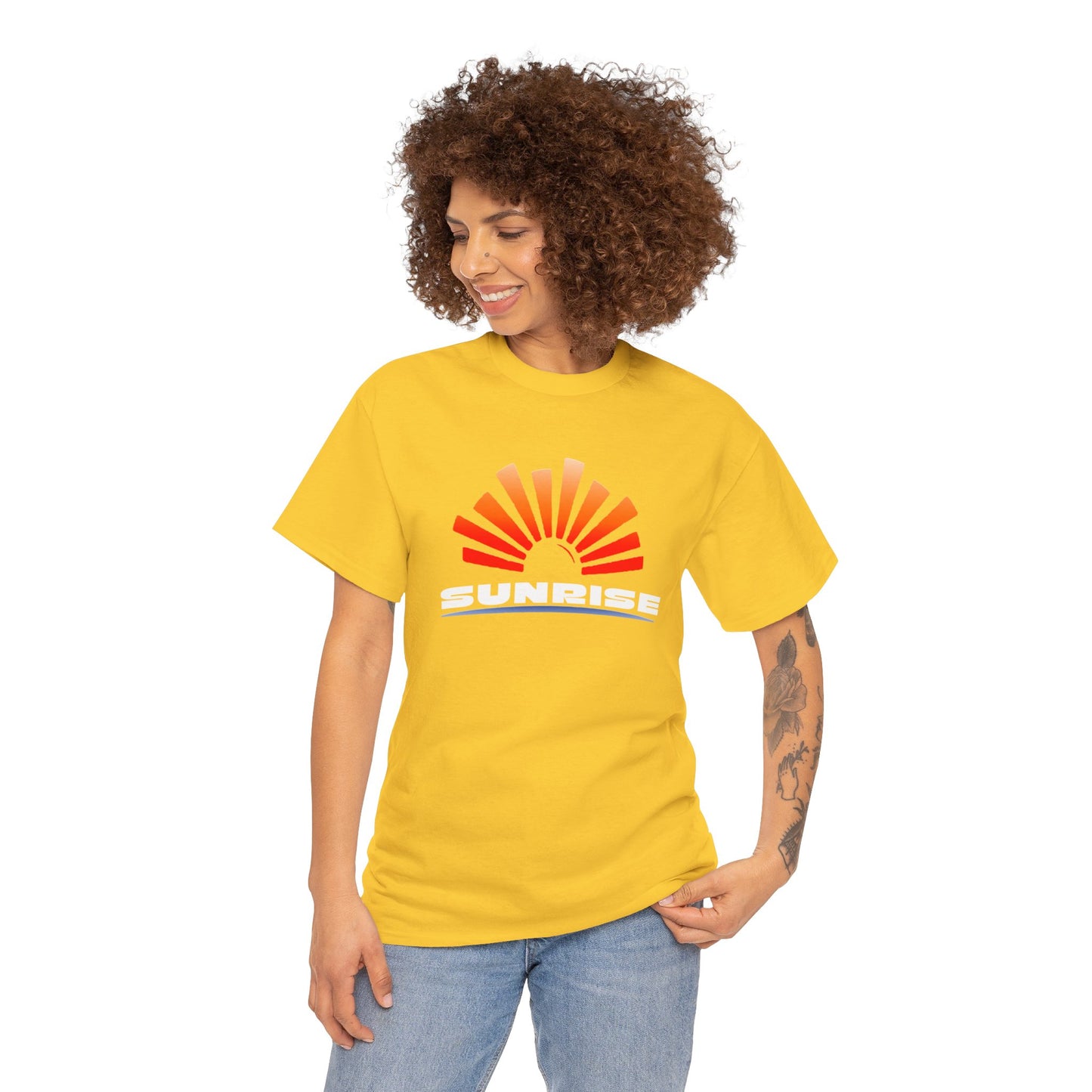 Sunrise 2024 Unisex Heavy Cotton Tee